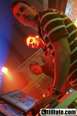 la soir�e avec JUSTICE au Karement