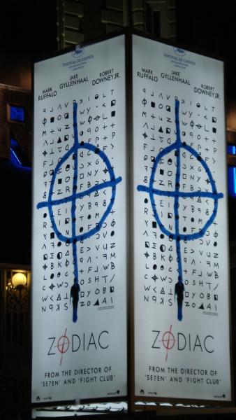 l'affiche  Z OD I A C