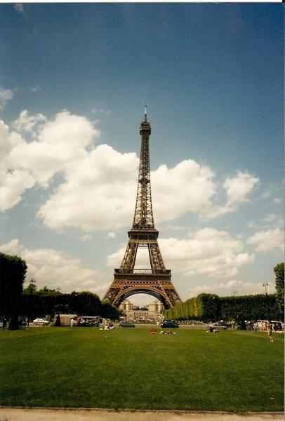 the Eiffel tower