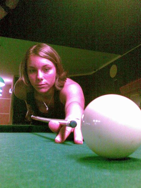 ROXANE au billard